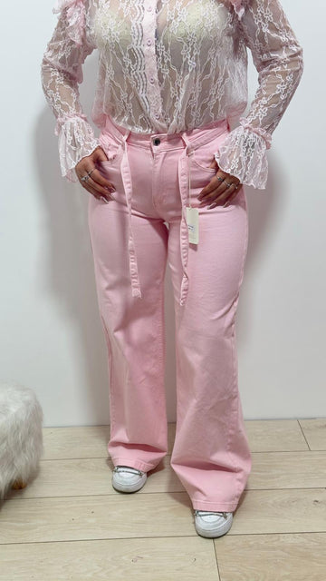 Jeans ecru denim
