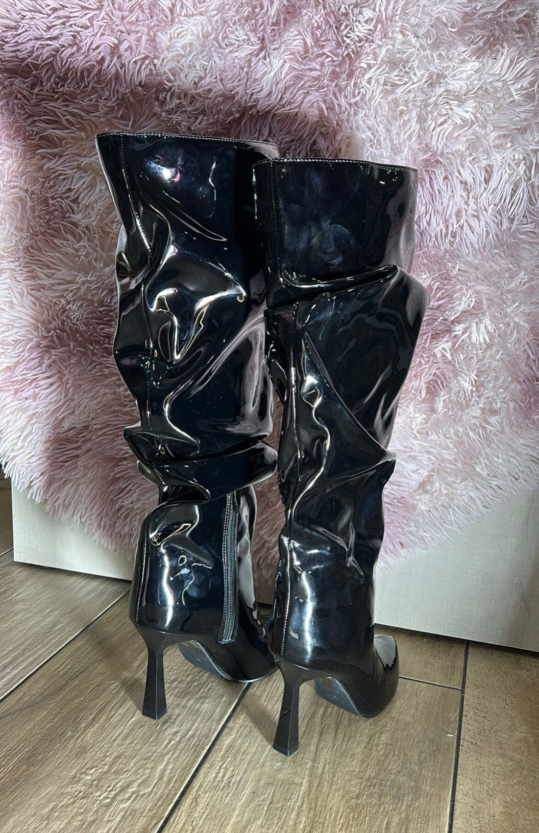 Stivali patent leather