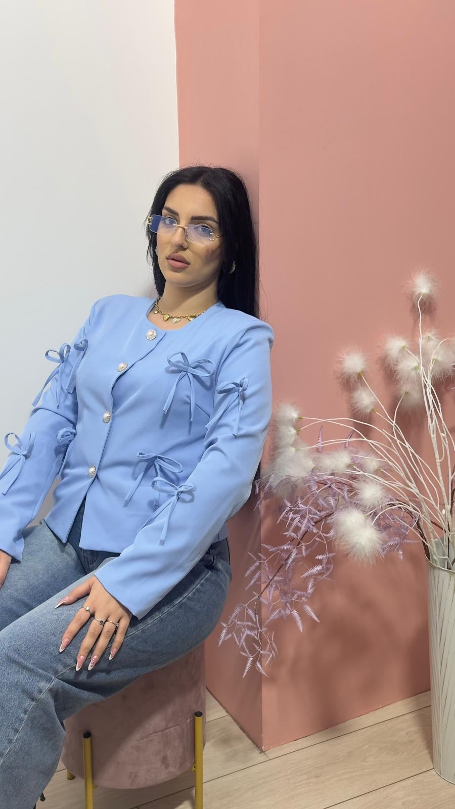 Giacca Coquette-Core