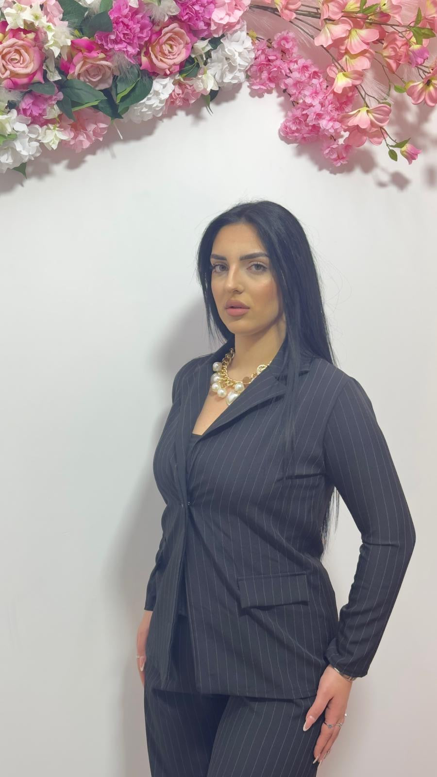 Tailleur Boss Lady Pinstripe