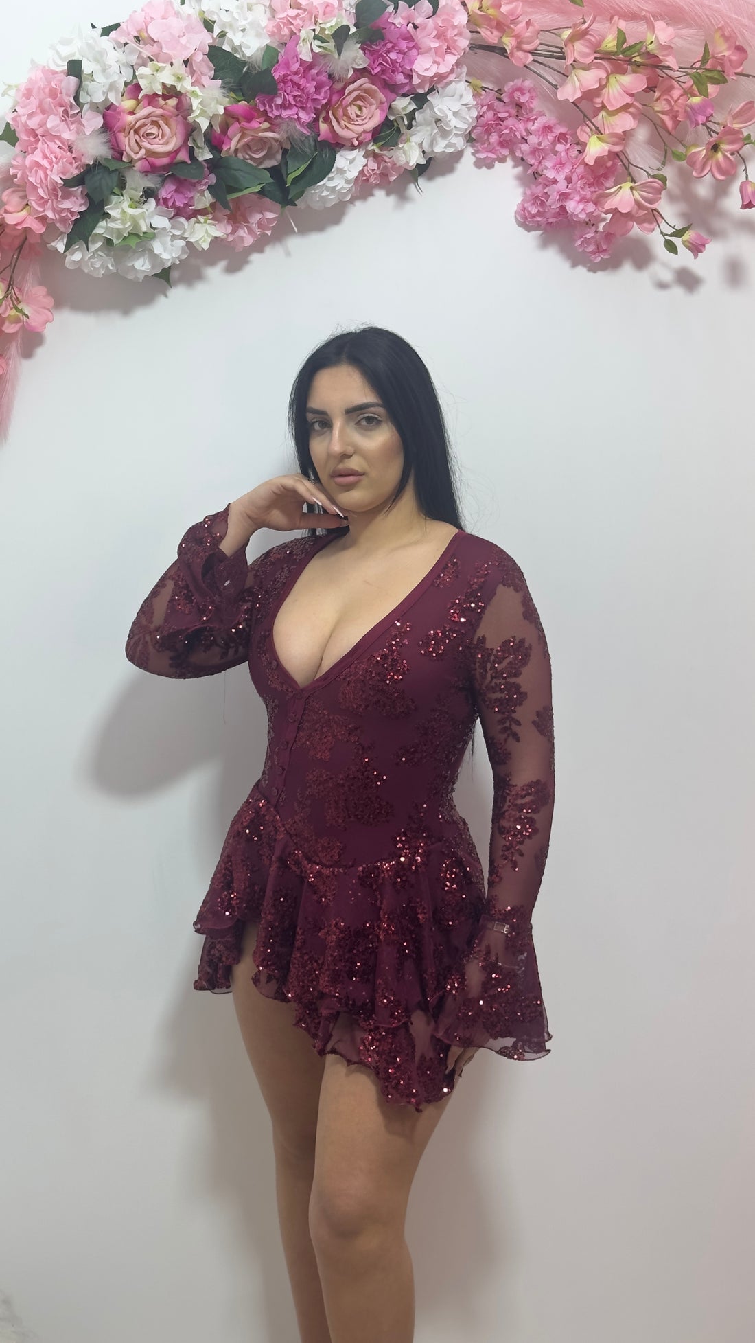 Vestitino Romper asimmetrico