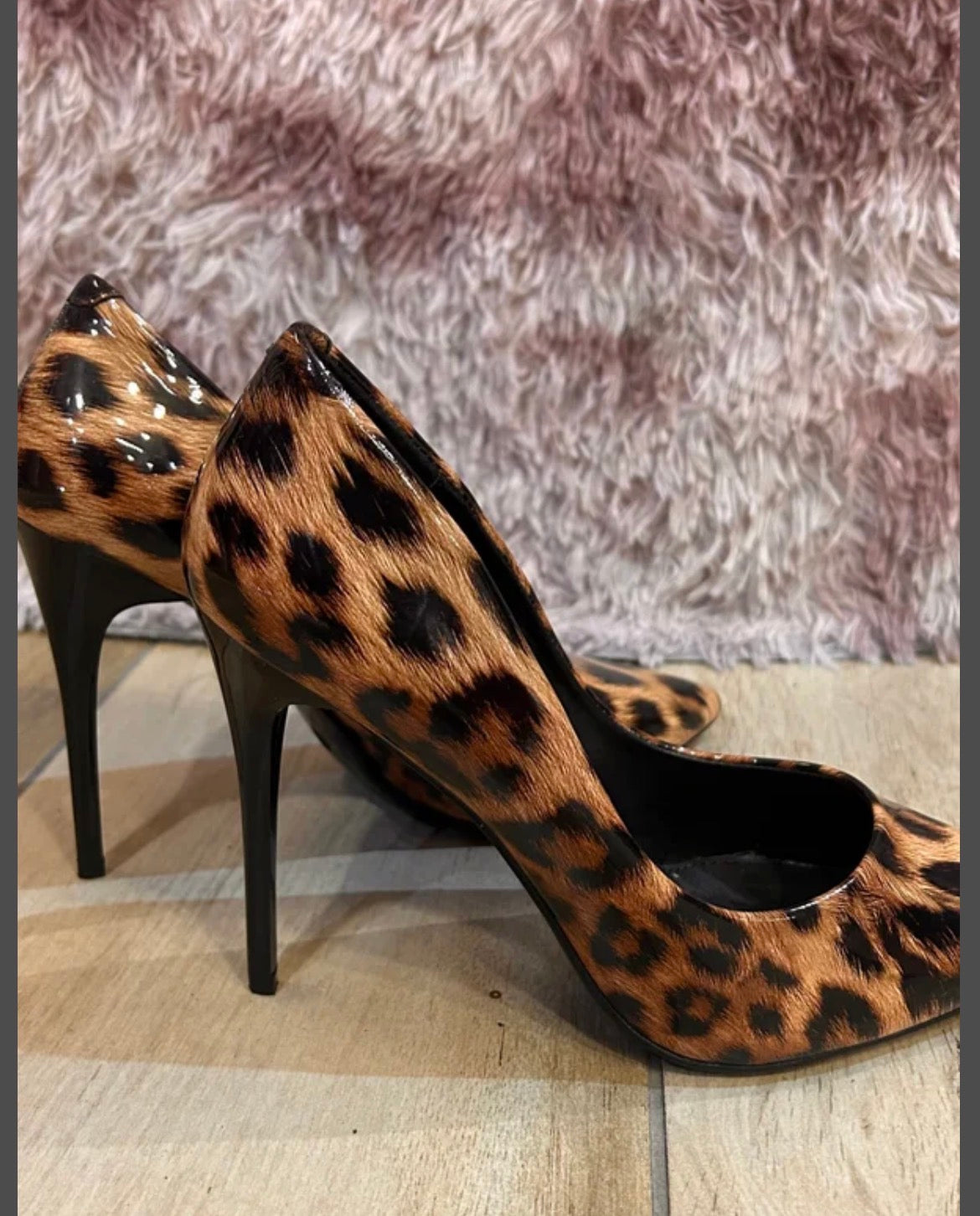 Décolleté leopard